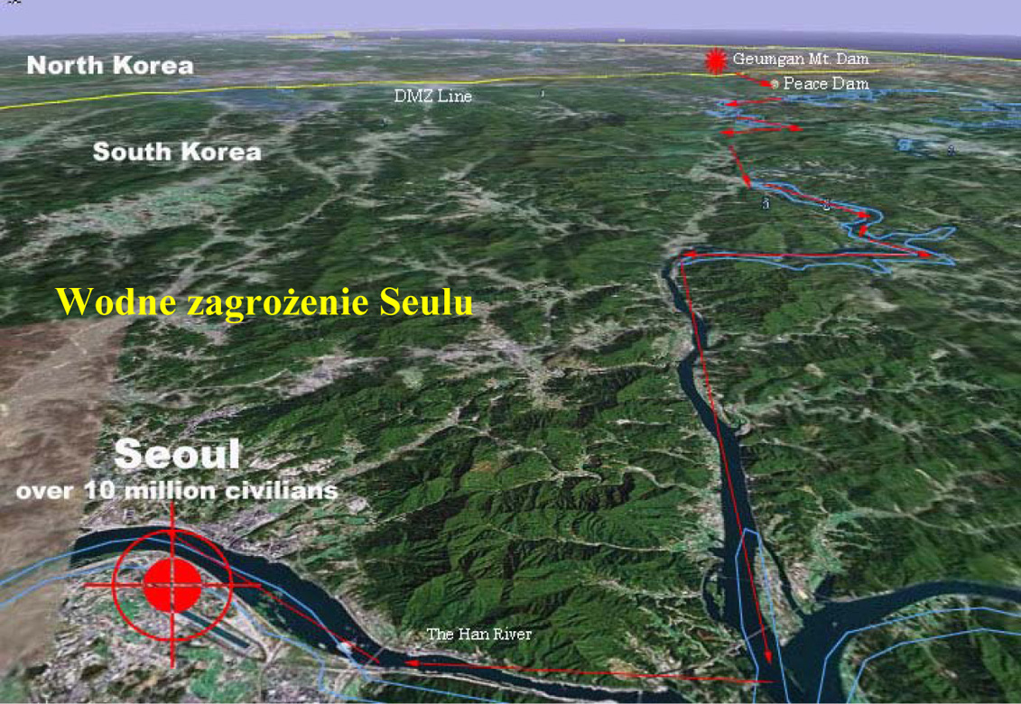 Wodne zagrożenie Seulu